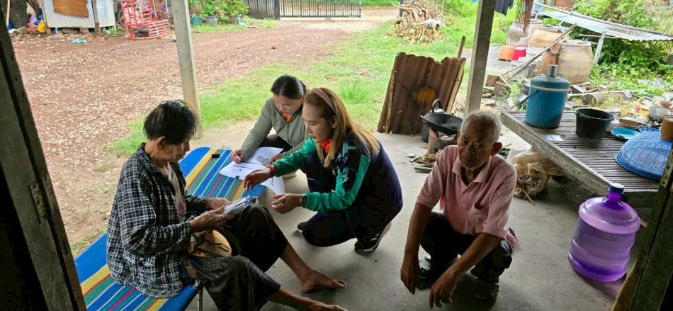 ลงพื้นที่สำรวจข้อมูล ผู้ประสบปัญหาทางสังคม 